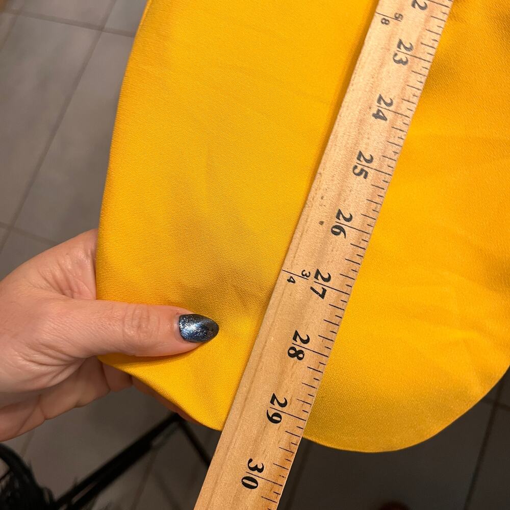 Zara Basic Yellow Oversized Open Front Career Wea… - image 7